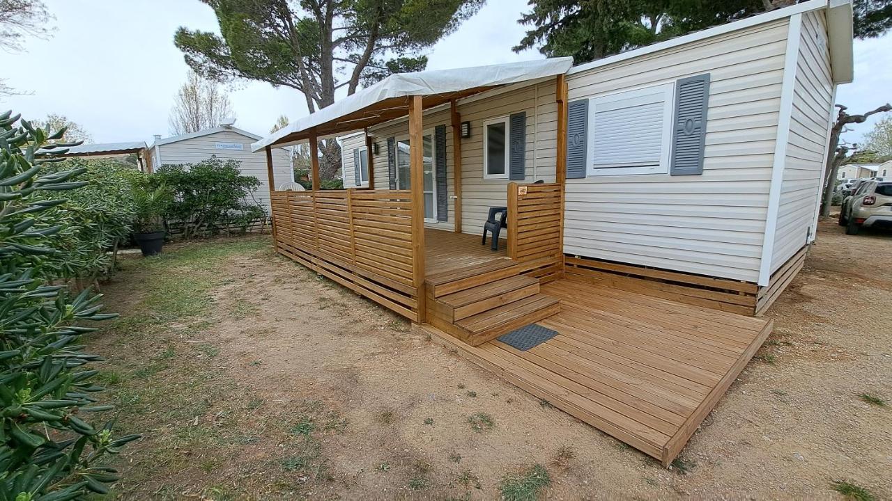 Mobile Home Climatise 3 Chambres A Narbonne Plage ภายนอก รูปภาพ