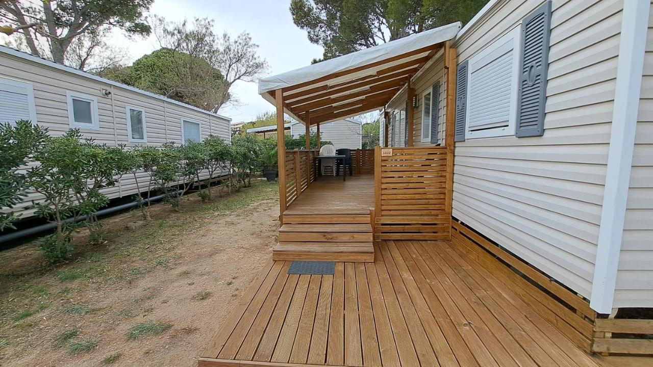 Mobile Home Climatise 3 Chambres A Narbonne Plage ภายนอก รูปภาพ