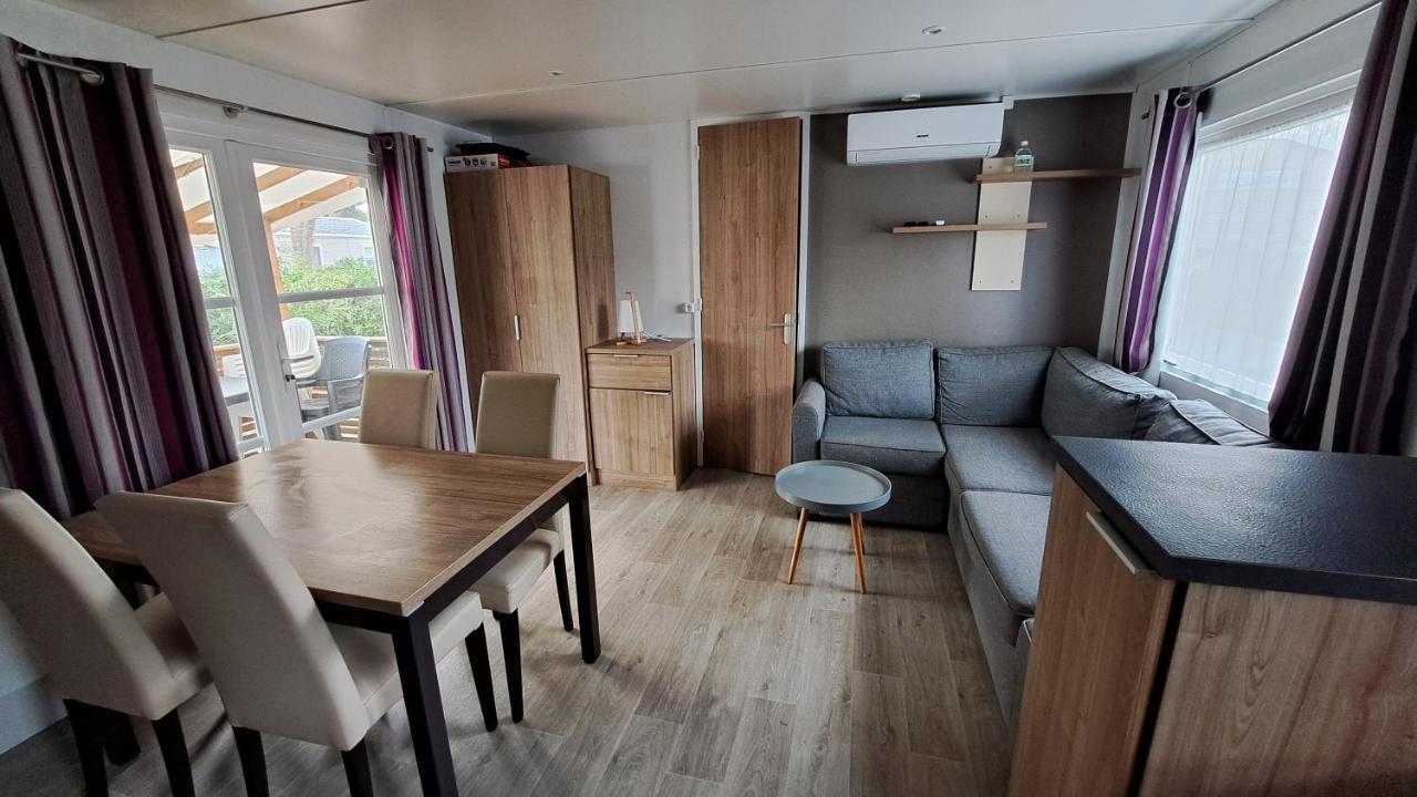 Mobile Home Climatise 3 Chambres A Narbonne Plage ภายนอก รูปภาพ