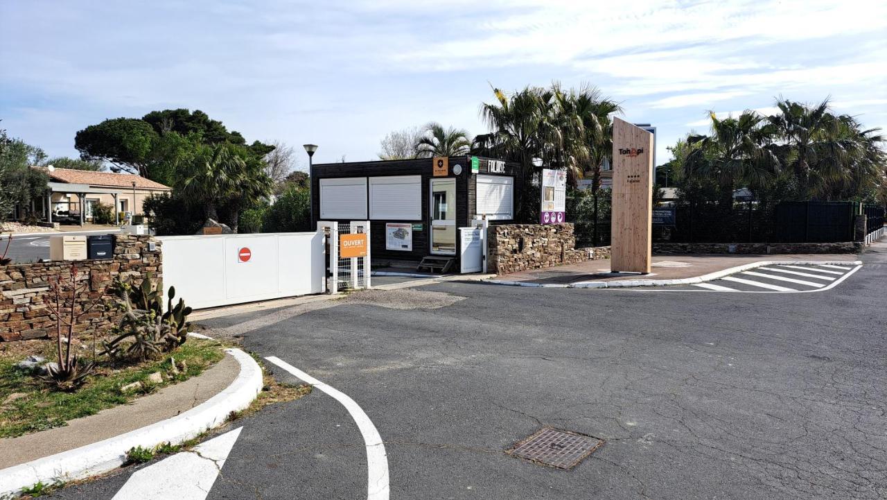 Mobile Home Climatise 3 Chambres A Narbonne Plage ภายนอก รูปภาพ