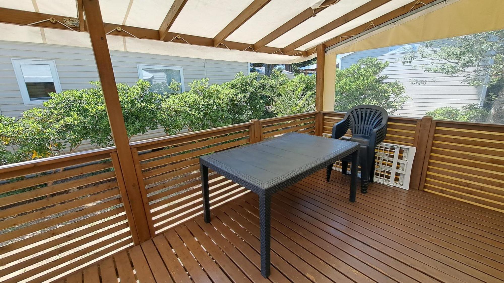Mobile Home Climatise 3 Chambres A Narbonne Plage ภายนอก รูปภาพ