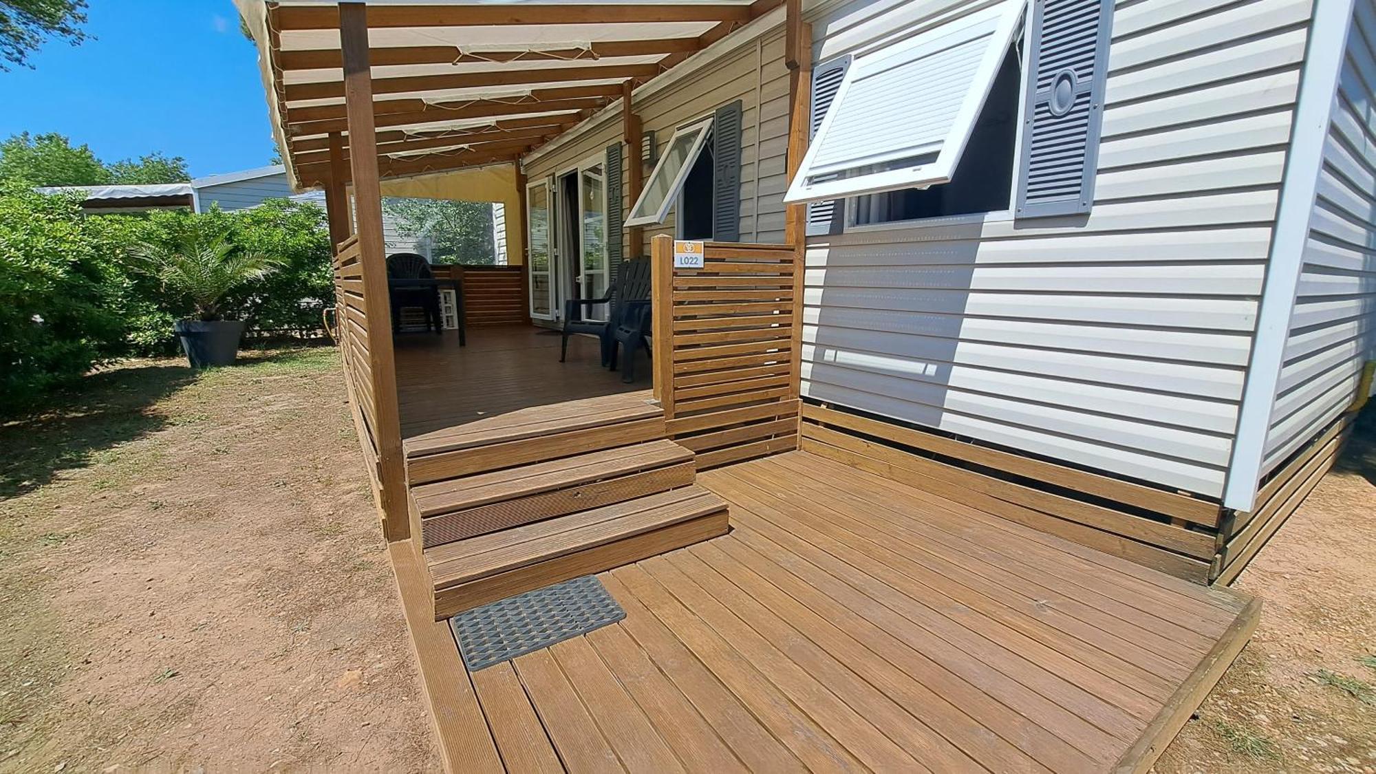 Mobile Home Climatise 3 Chambres A Narbonne Plage ภายนอก รูปภาพ